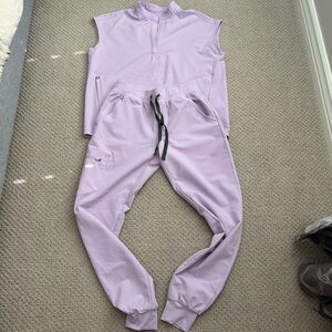 FIGS Lavender Haze set